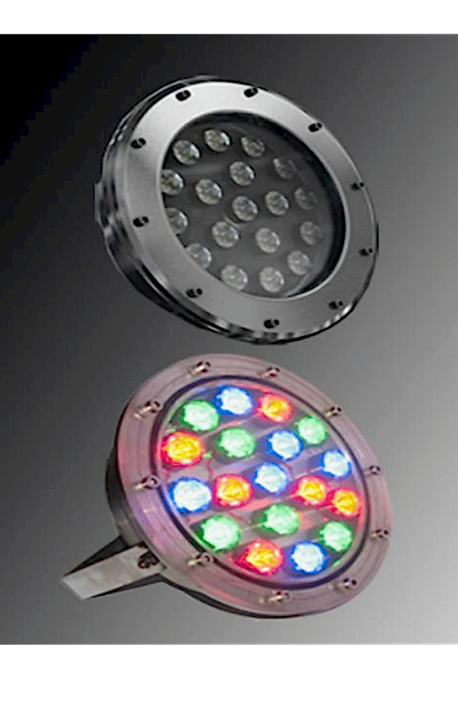 18 Watt12V - 24V Powerled Sualtı RGB Aydınlatma